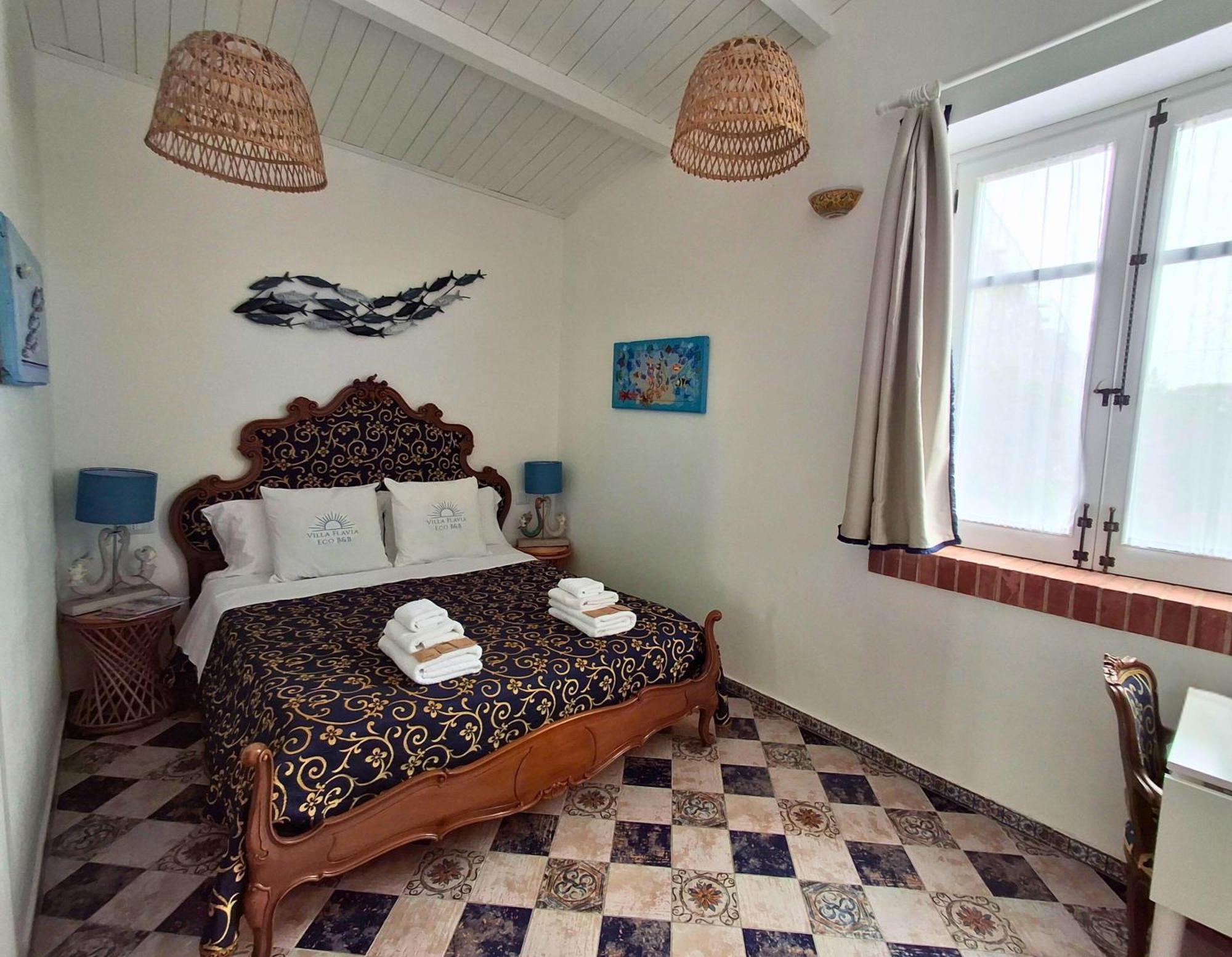 سانتا فلافيا Vfh Villa Flavia Eco B&B - 50 Metri Dal Mare المظهر الخارجي الصورة